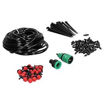 Garden Watering Kit Flower Bed Small Household Watering Flowers 4 7 Hose Dripper Succulent 20M Automatic for Drip Irrigation Hose Watering Watered Drip Irrigation Kits
