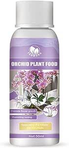 50ml Orchid Flower Fertilizer Liquid Multifunction Plant Growing Supplies for Indoor Outdoor Garden Yard Plant Growing Indoor Plant Fertilizer Liquid
