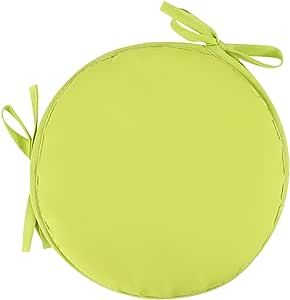 Scceatti Seat Cushion Non-Slip 12In Chair Pads Mint Green Indoor Round Garden Chair Pads Seat Cushion for Outdoor Bistros Stool Patio Dining Room for Desk Chair Driving Office Chair School Supplies